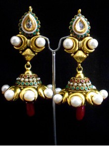 Polki Earrings